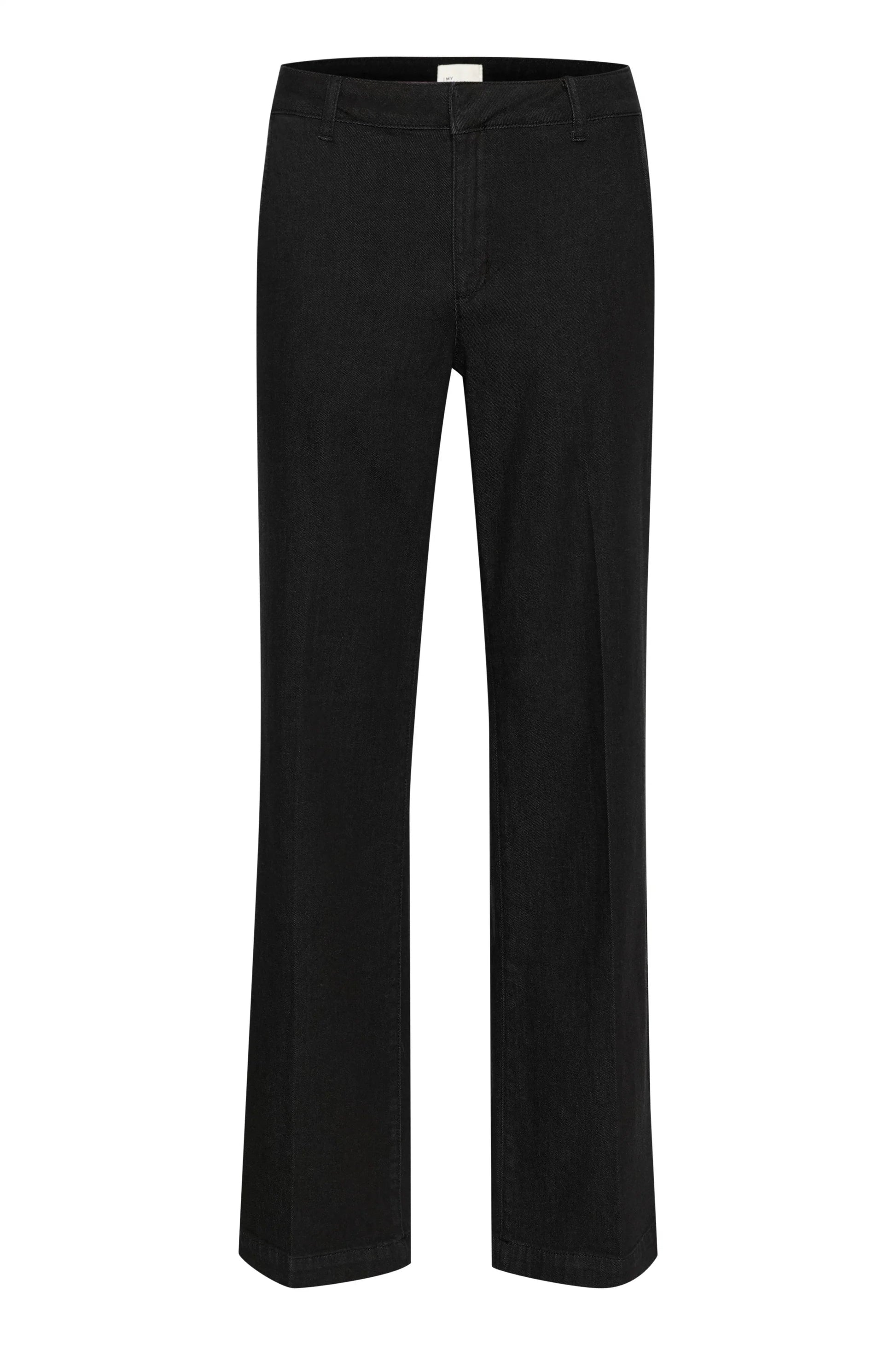 Jeans - Black denim - 30 The Lara 115 - MY ESSENTIAL WARDROBE - Stilkompagniet.dk