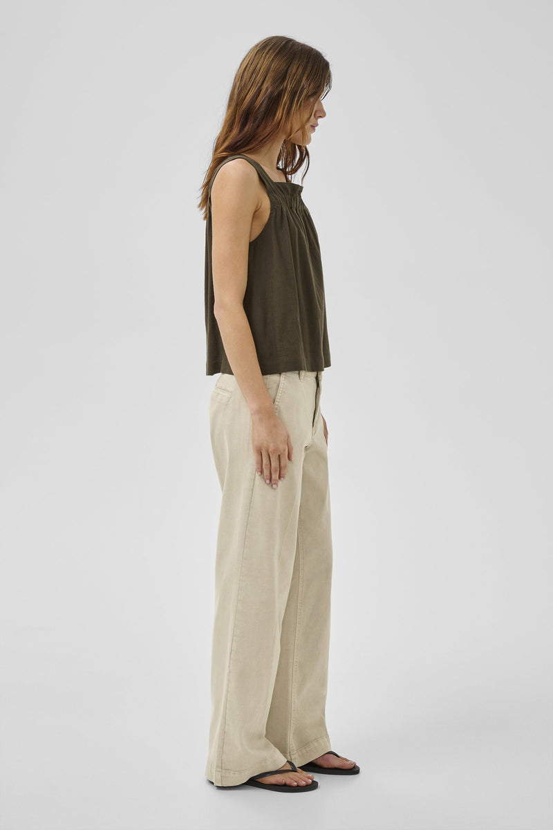 My Essential Wardrobe - Bukser - Oatmeal - Lara 149