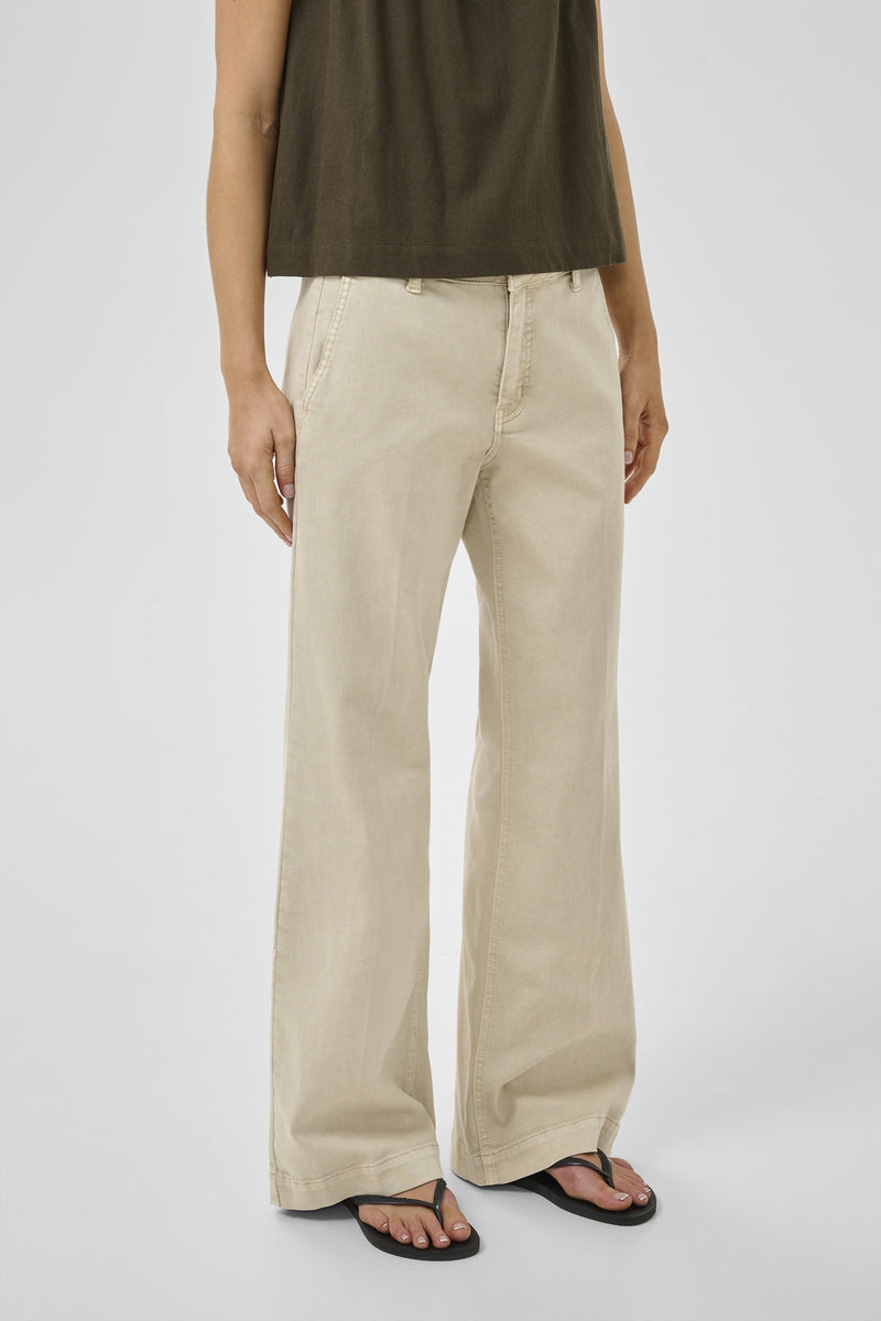 My Essential Wardrobe - Bukser - Oatmeal - Lara 149