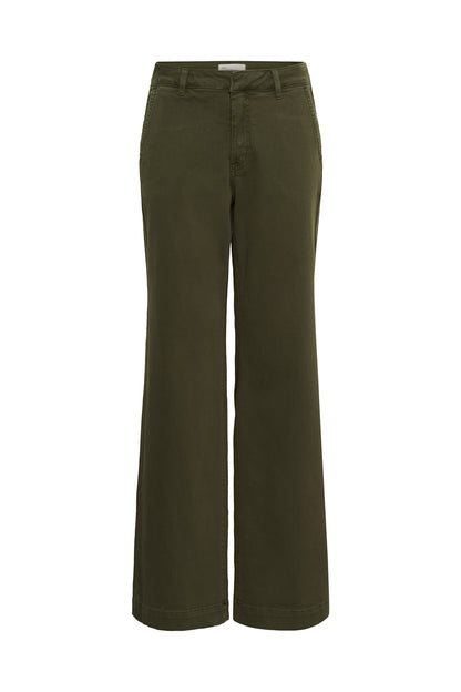 My Essential Wardrobe - Bukser - Olive Night - Lara 149