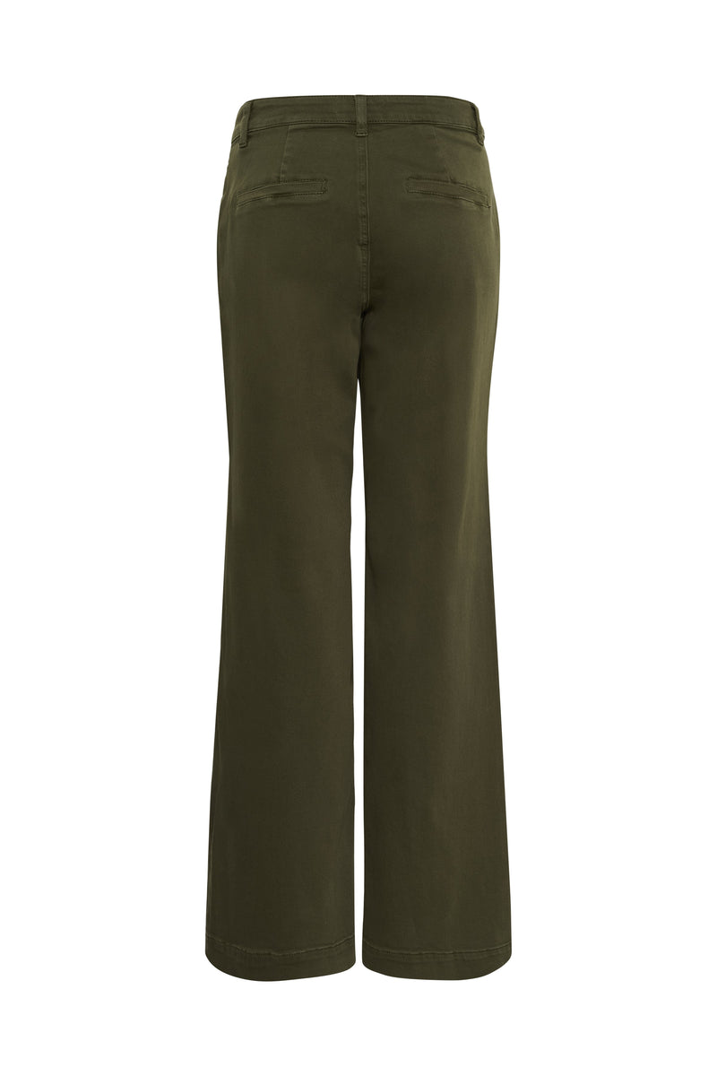 My Essential Wardrobe - Bukser - Olive Night - Lara 149