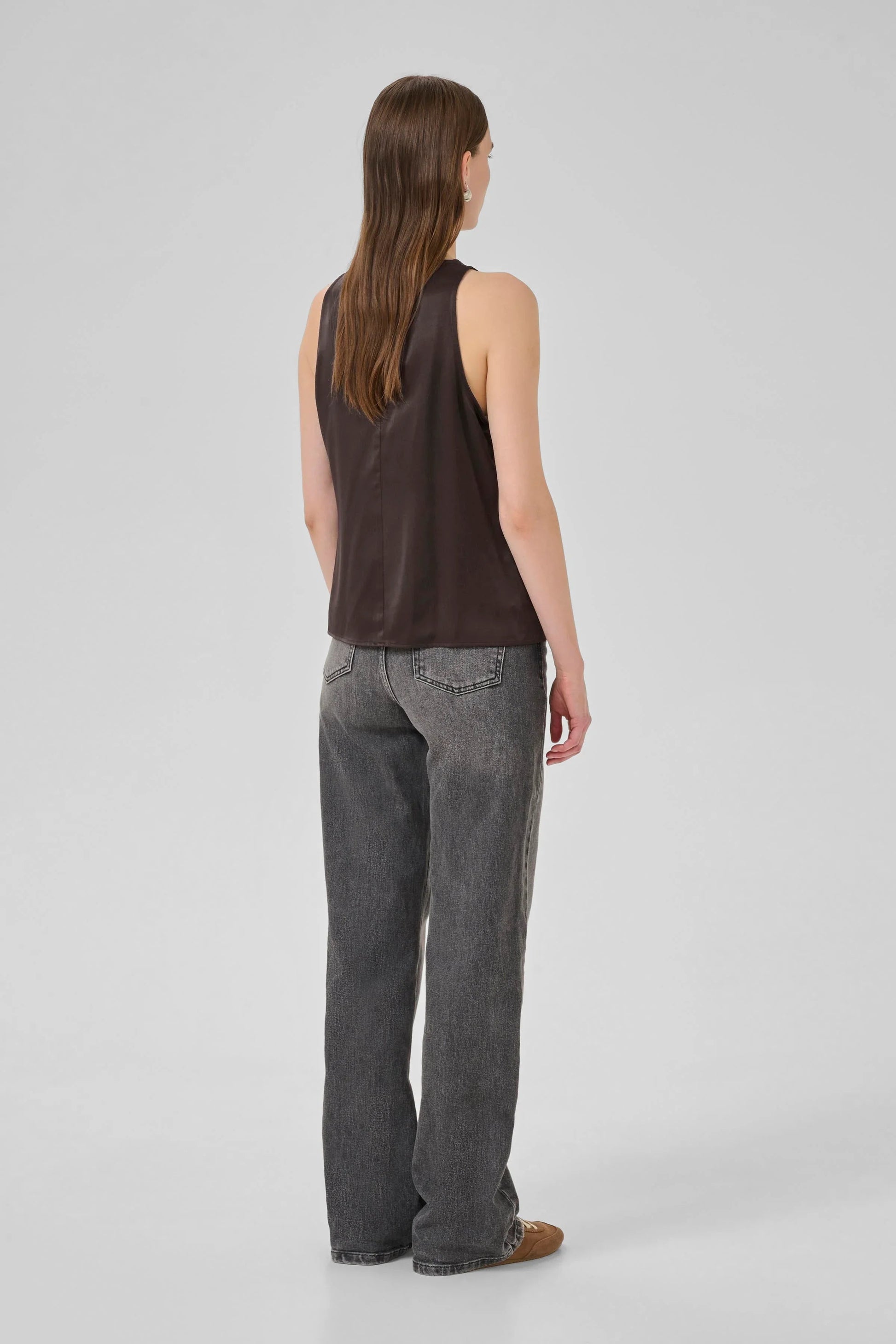 My Essential Wardrobe - Top - Espresso - Estelle - Stilkompagniet.dk