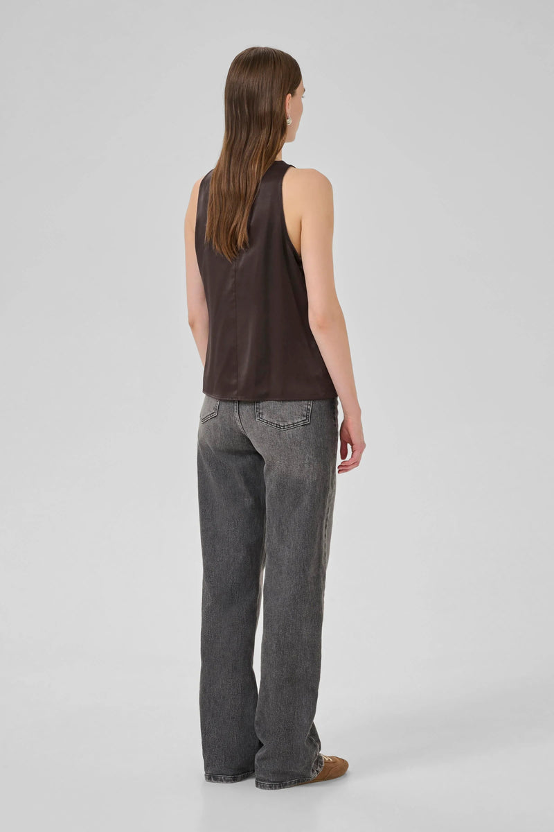 My Essential Wardrobe - Top - Espresso - Estelle - Stilkompagniet.dk