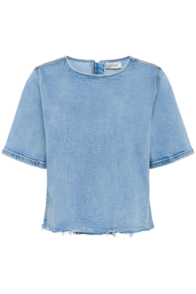 My Essential Wardrobe - T-shirt - Denim Blue - Latti 144