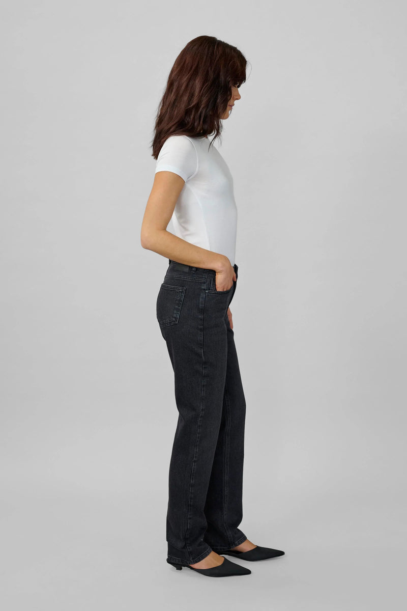 My Essential Wardrobe - Jeans - Black Retro Wash - 07 The Isa 139 - Stilkompagniet.dk