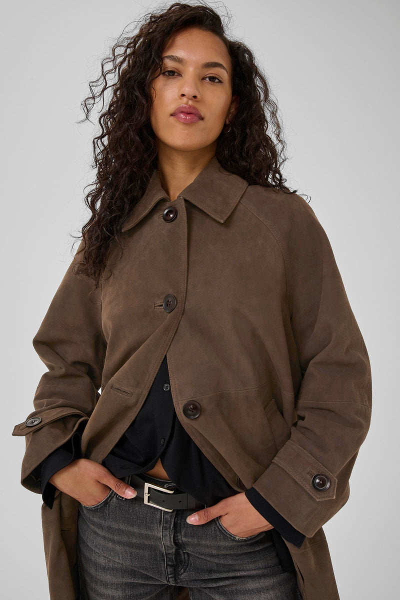 My Essential Wardrobe - Jakke - Delicioso Brown - Tara