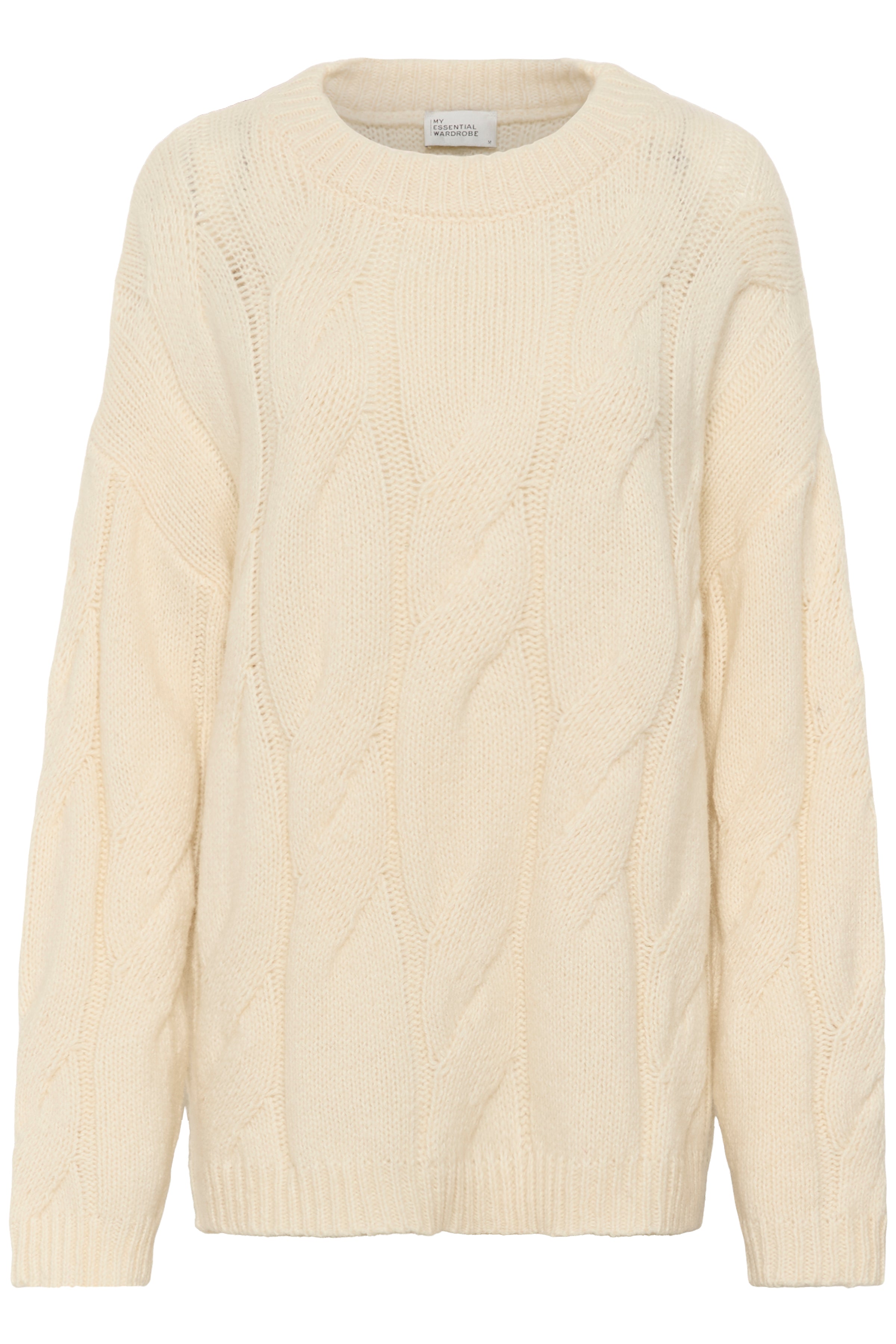 My Essential Wardrobe - Strik Pullover - Snow White - Will