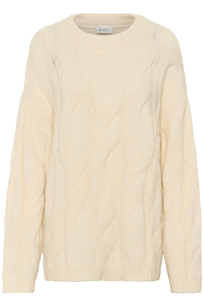 My Essential Wardrobe - Strik Pullover - Snow White - Will