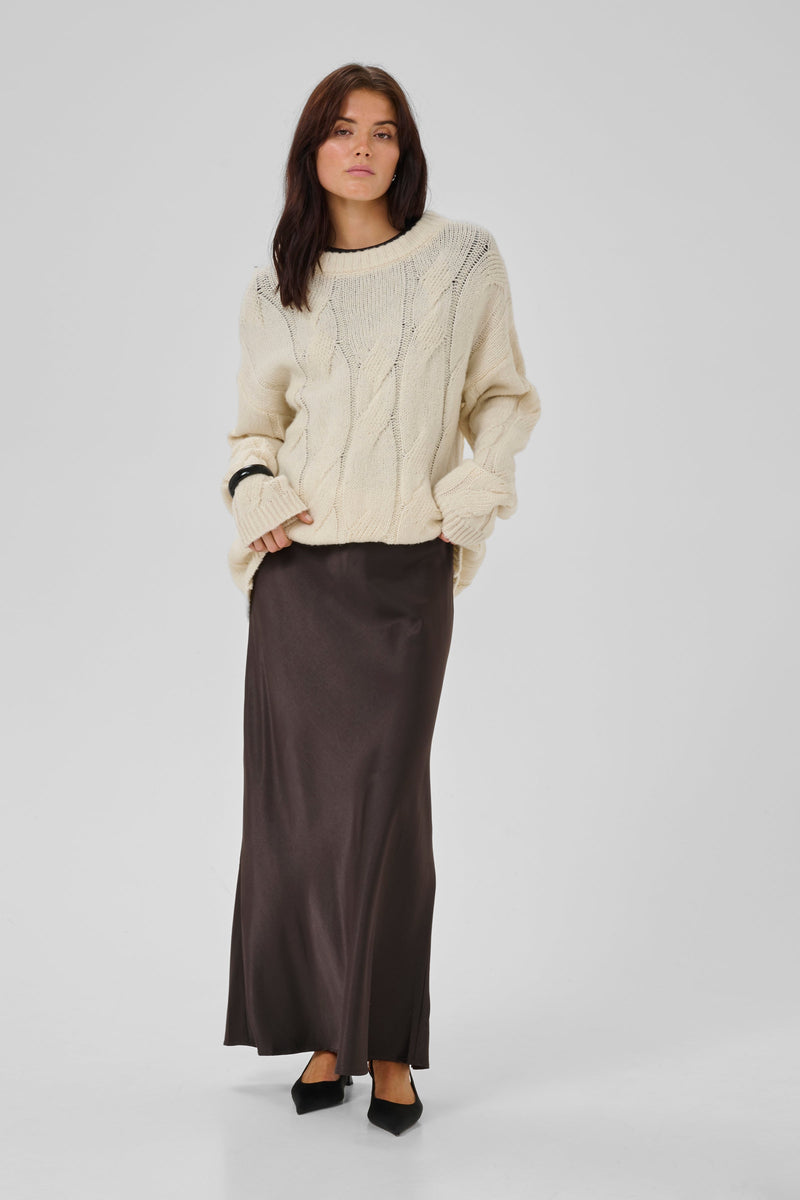 My Essential Wardrobe - Strik Pullover - Snow White - Will