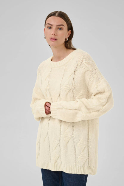 My Essential Wardrobe - Strik Pullover - Snow White - Will - Stilkompagniet.dk