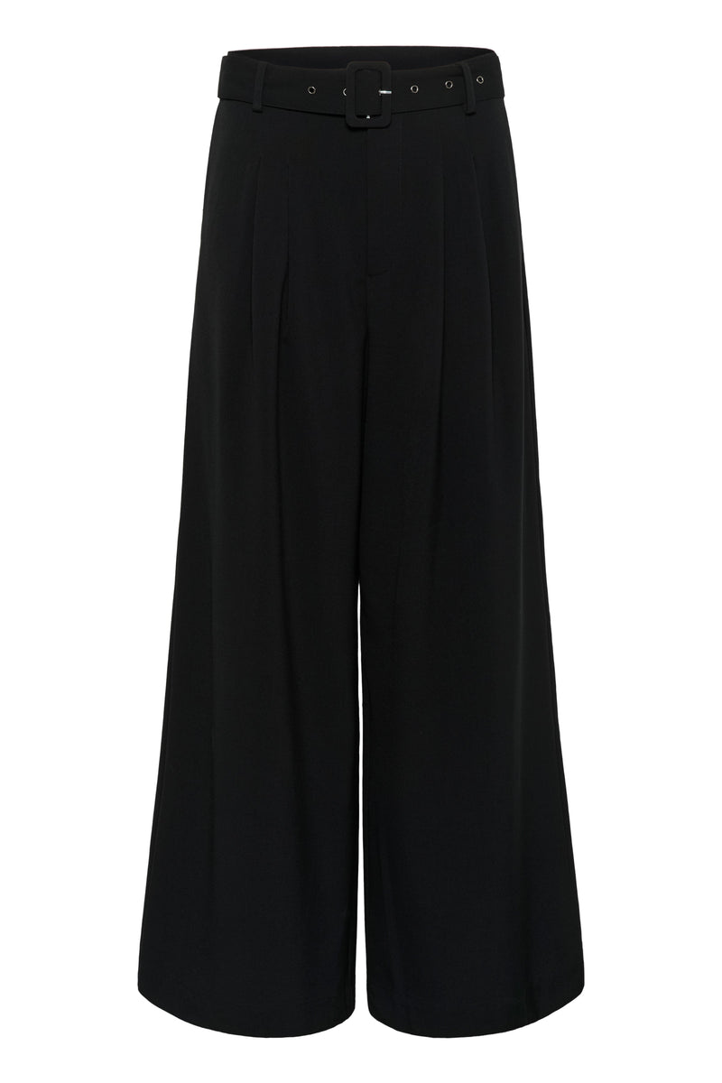 My Essential Wardrobe - Bukser - Black - Hace Vitta High Wide