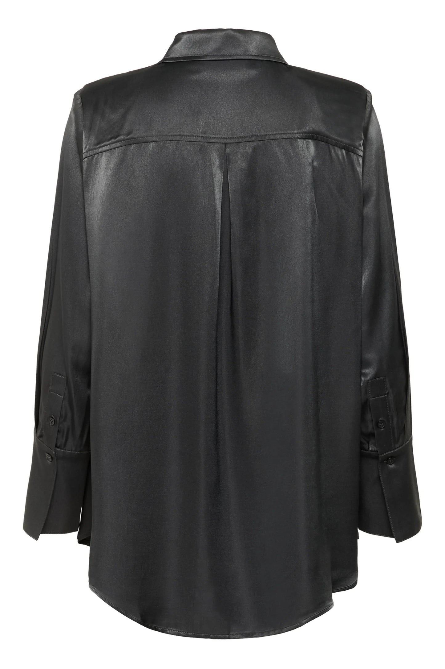 My Essential Wardrobe - Skjorte - Asphalt/Grey - Estelle - Stilkompagniet.dk