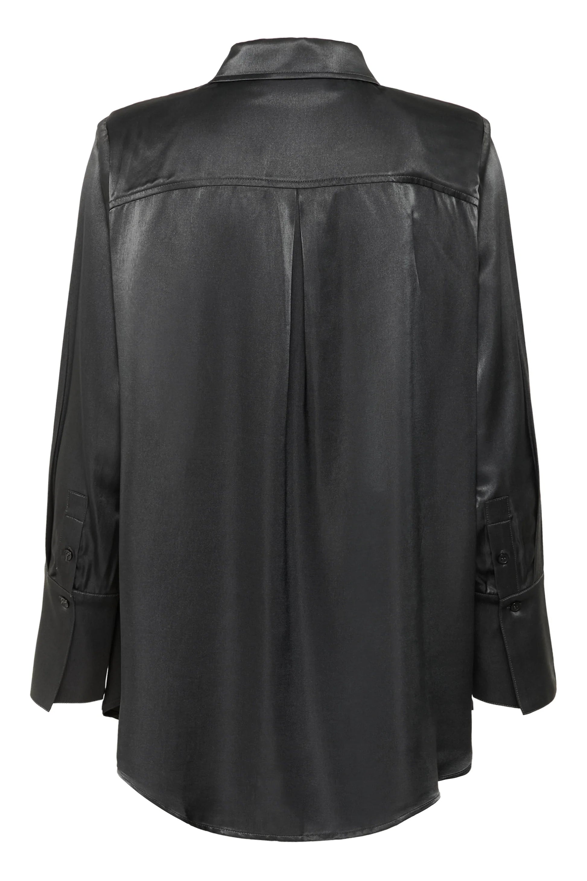 My Essential Wardrobe - Skjorte - Asphalt/Grey - Estelle - Stilkompagniet.dk