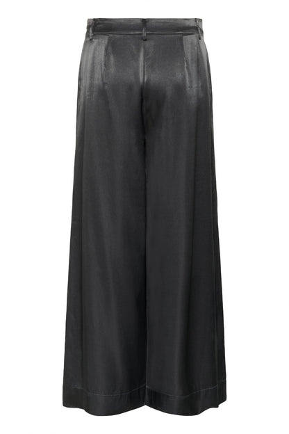 My Essential Wardrobe - Bukser - Asphalt/Grey - Estelle Wide
