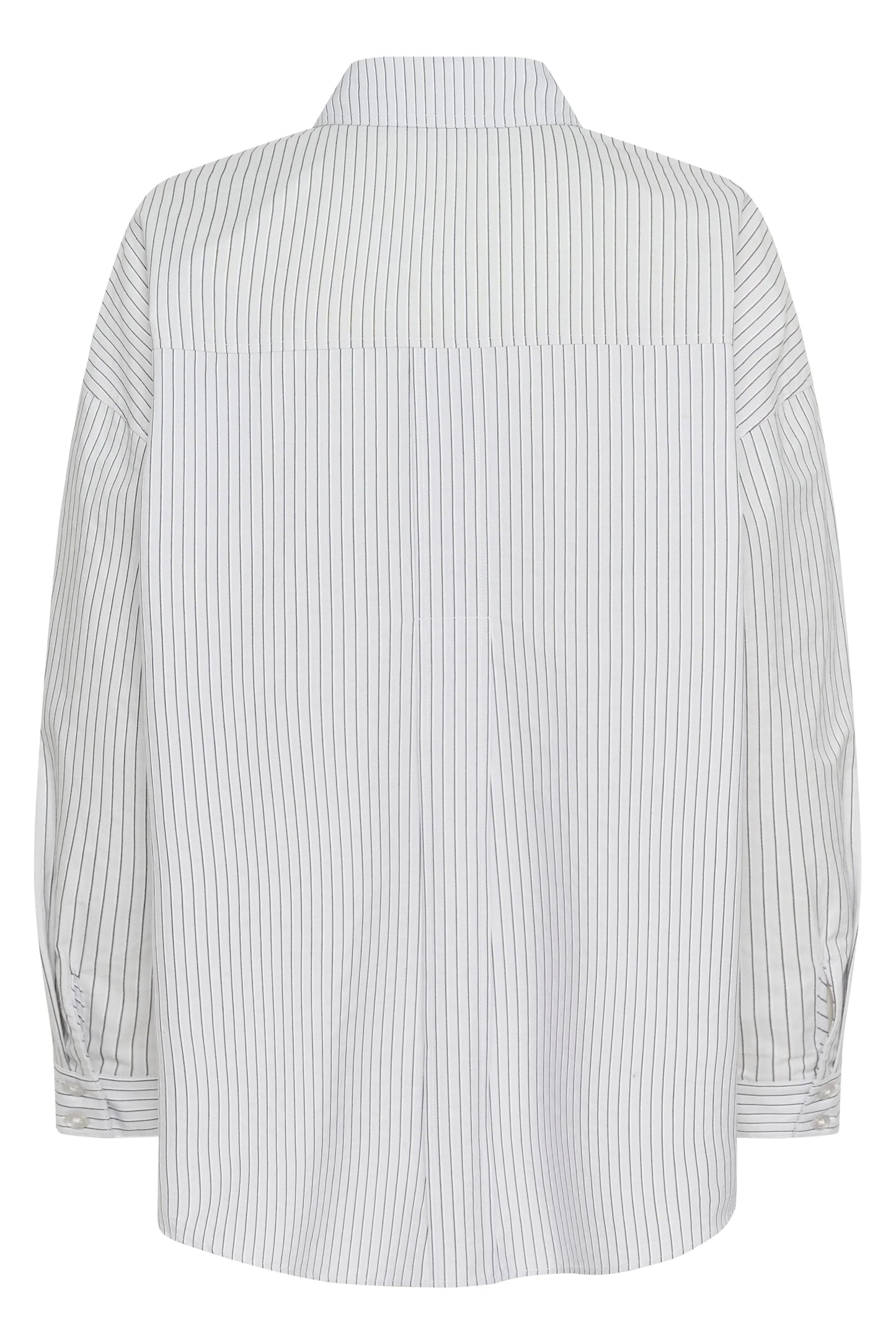 My Essential Wardrobe - Skjorte - Pearl Blue Stiped - Jean - Stilkompagniet.dk