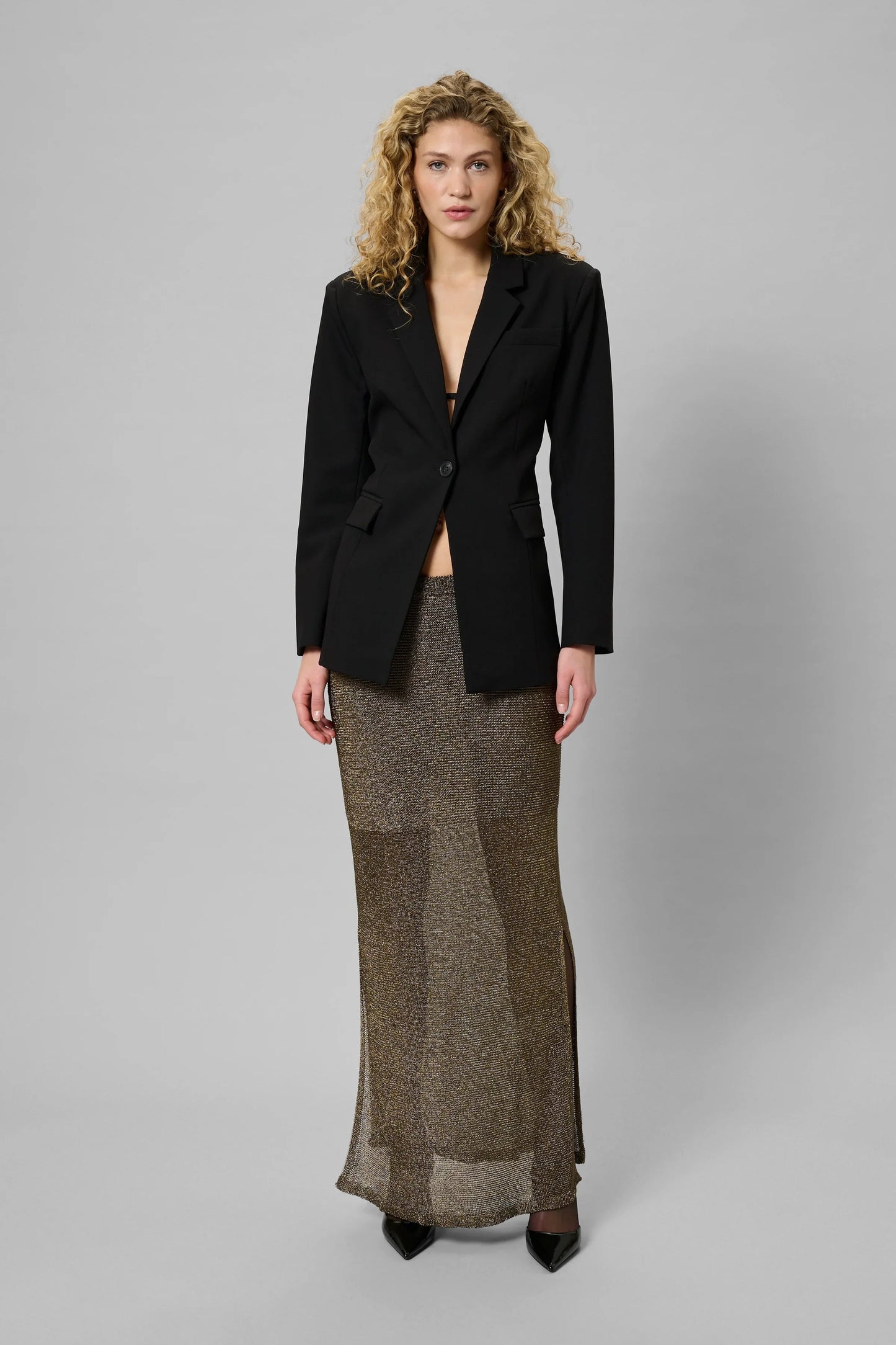 My Essential Wardrobe - Blazer - Black - Milan Shaped - Stilkompagniet.dk