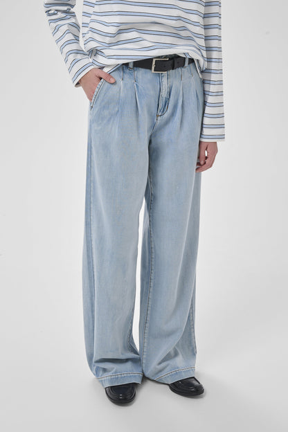 My Essential Wardrobe - Jeans - Light Blue - Zito