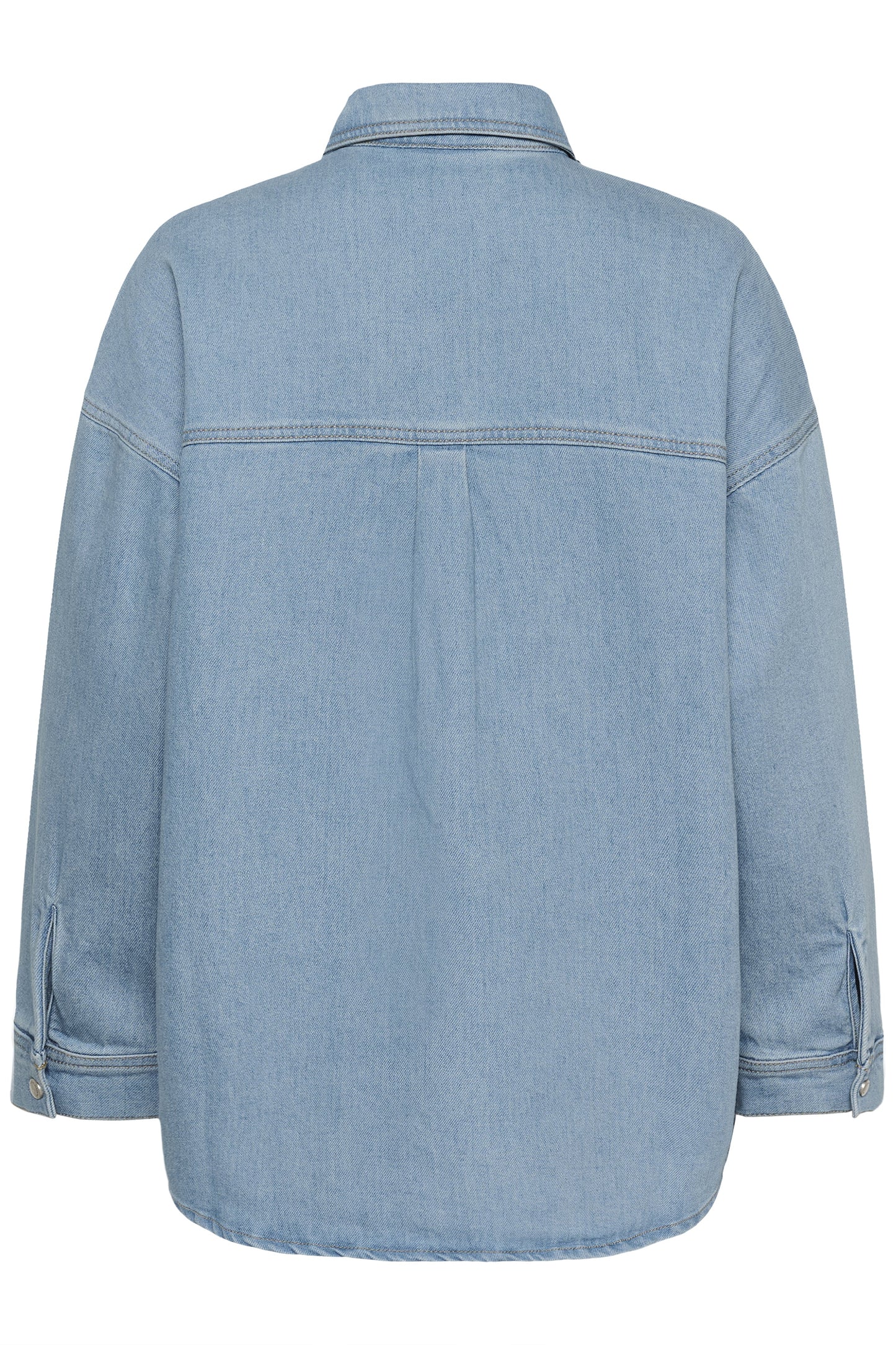My Essential Wardrobe - Denimskjorte - Light Blue - Mazie Boxy Mix