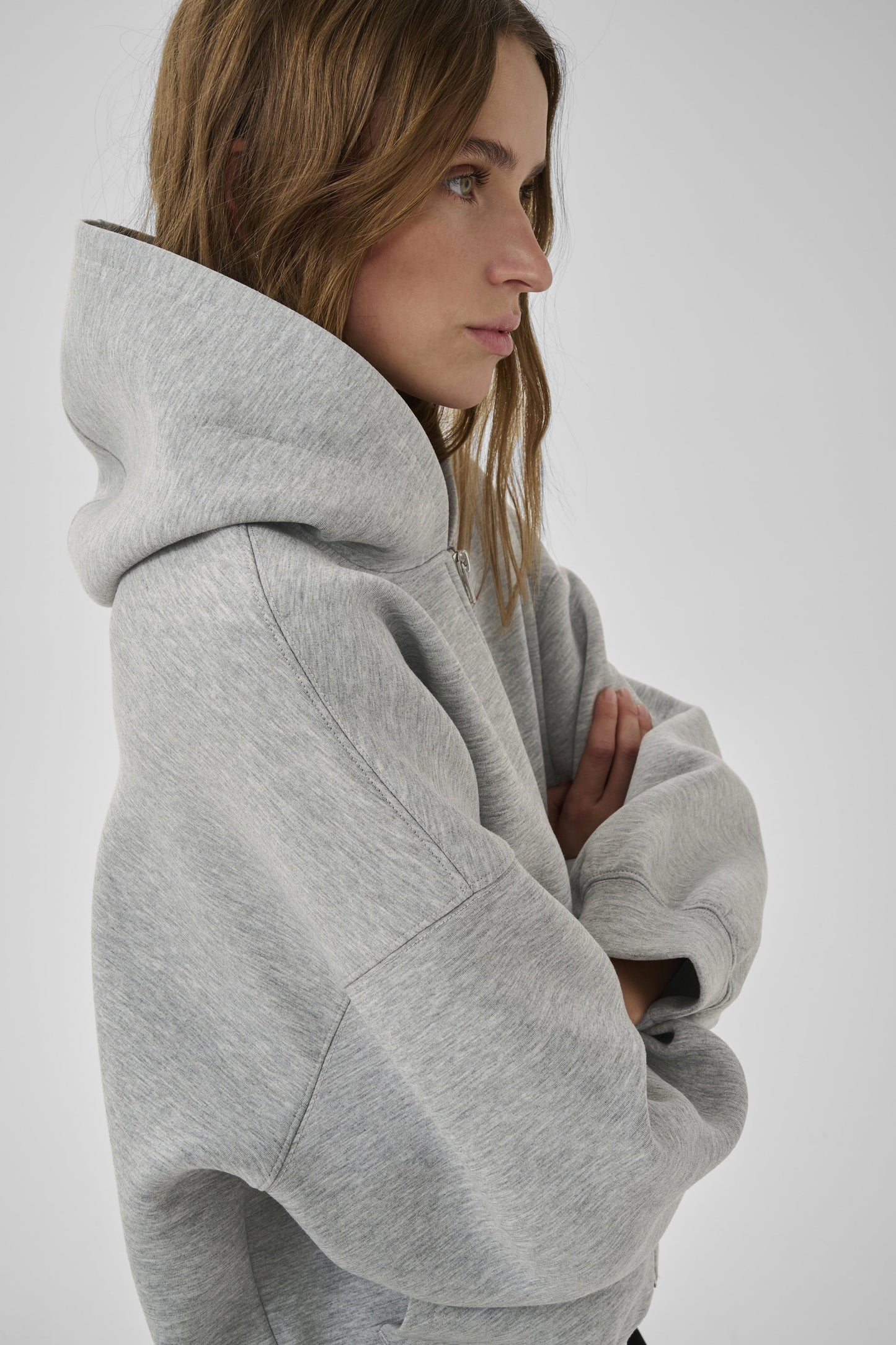 My Essential Wardrobe - Hoodie - Grå - Asine