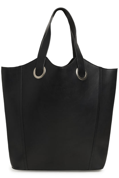 My Essential Wardrobe - Taske - Sort læder - Trista big bag