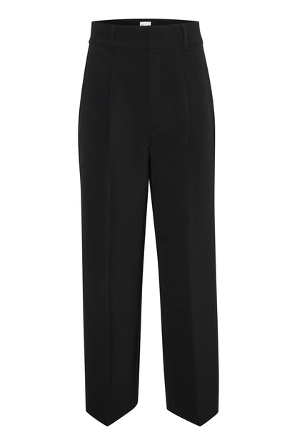 My Essential Wardrobe - Bukser - Sort - 28 The Tailored High Pant - Stilkompagniet.dk