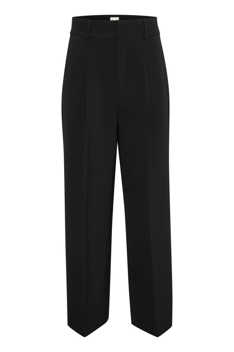 My Essential Wardrobe - Bukser - Sort - 28 The Tailored High Pant - Stilkompagniet.dk