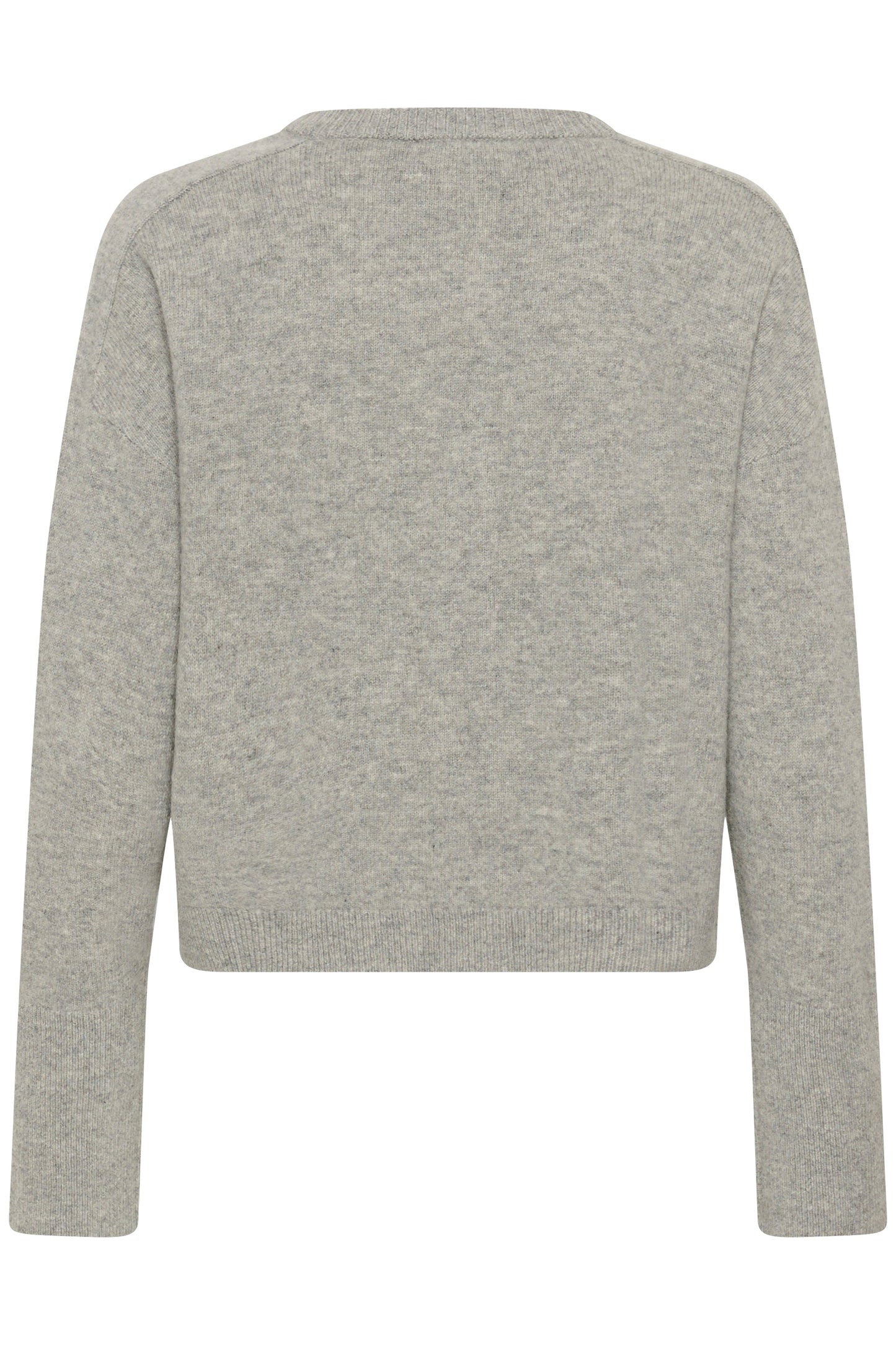 My Essential Wardrobe - Cardigan - Grå - THE KNIT CARDIGAN