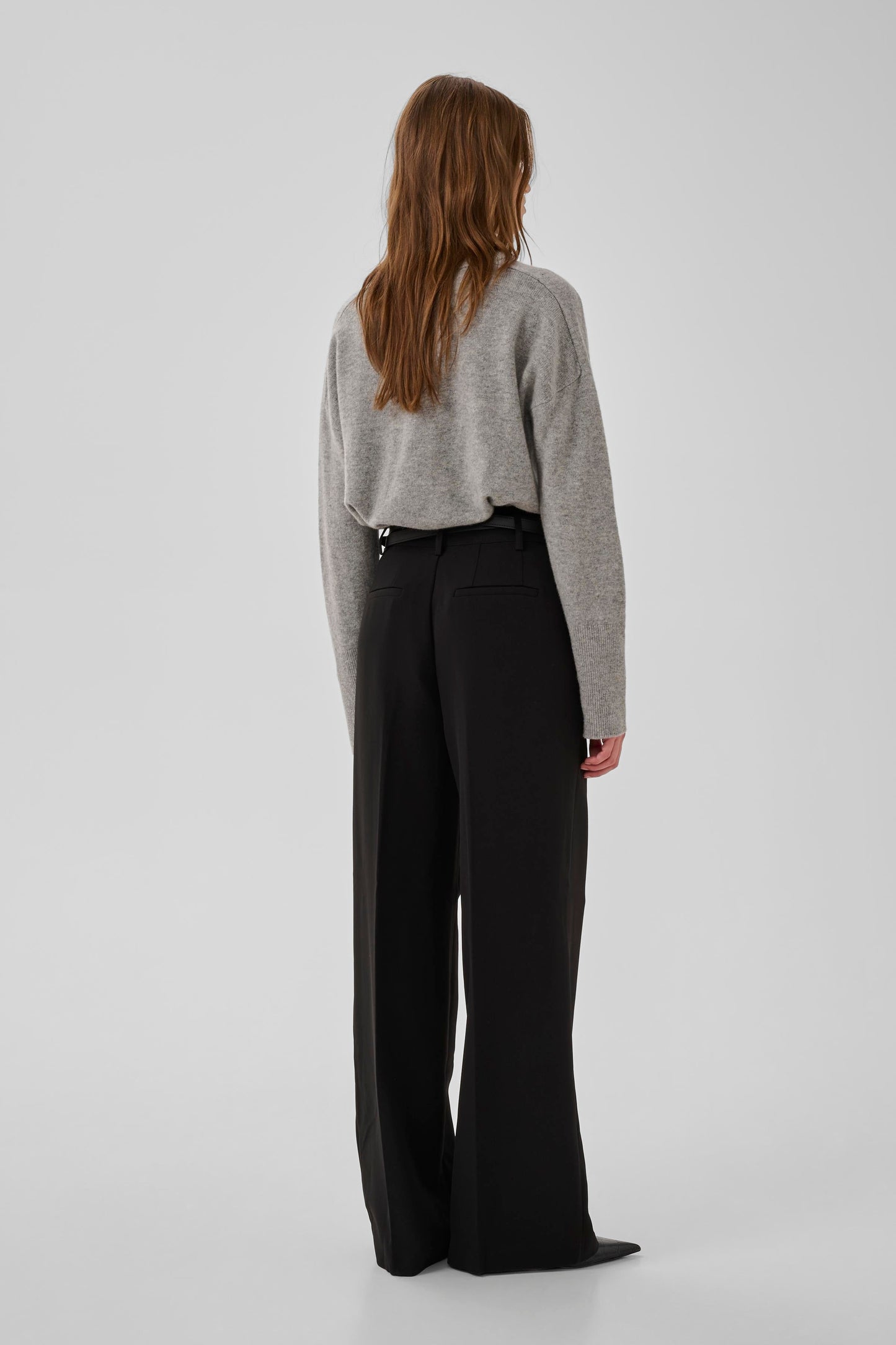 My Essential Wardrobe - Cardigan - Grå - THE KNIT CARDIGAN