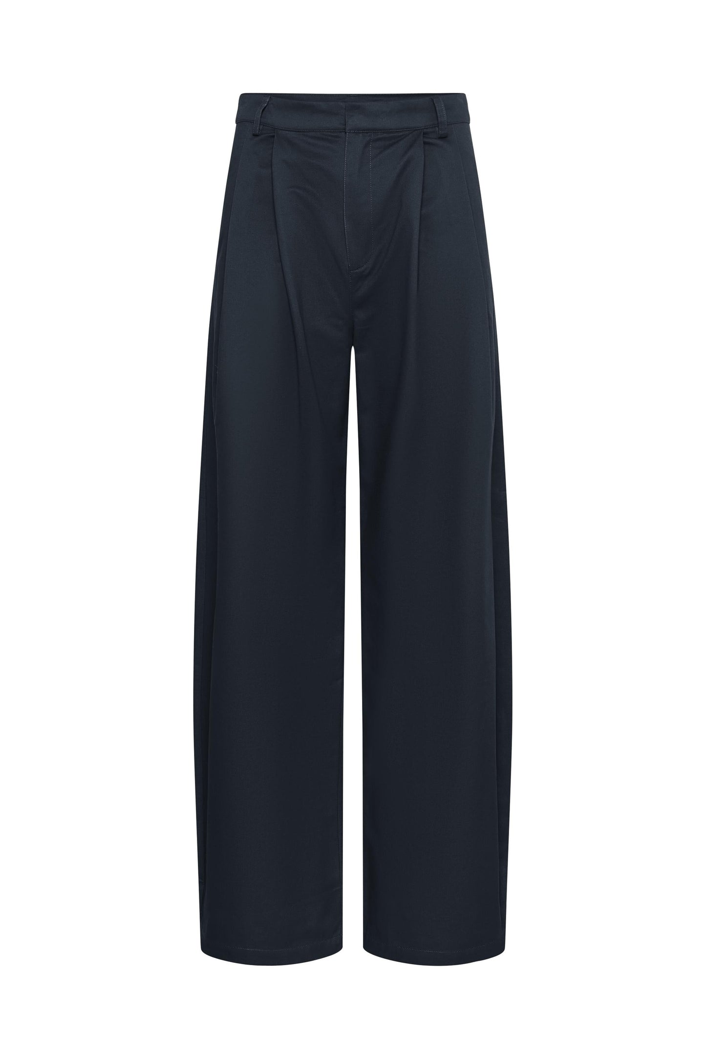 My Essential Wardrobe - Bukser - Dark Sapphire Blue - Gisva