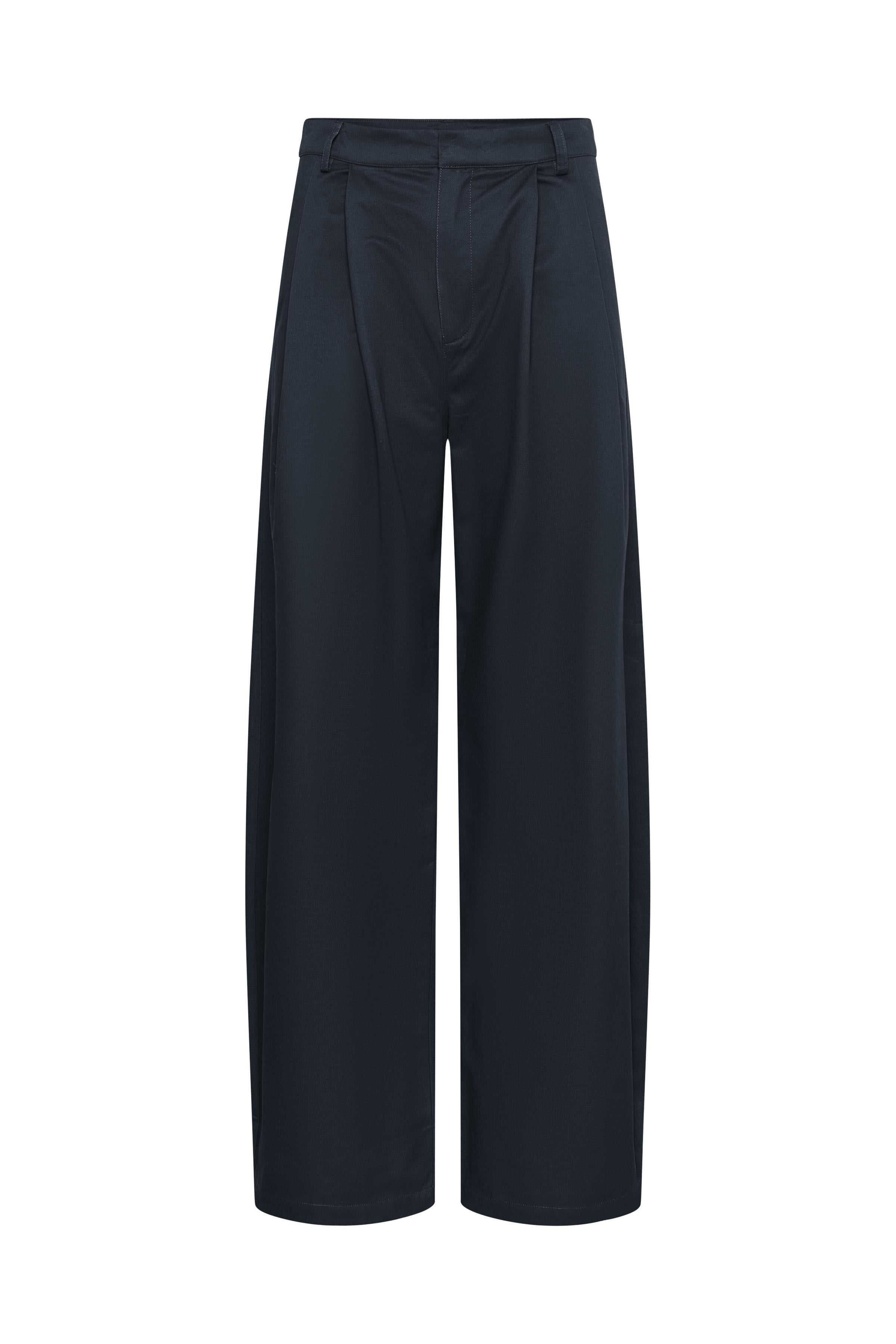 My Essential Wardrobe - Bukser - Dark Sapphire Blue - Gisva