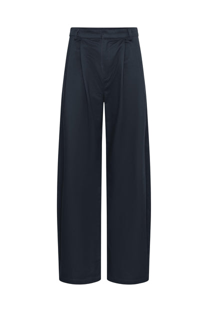 My Essential Wardrobe - Bukser - Dark Sapphire Blue - Gisva