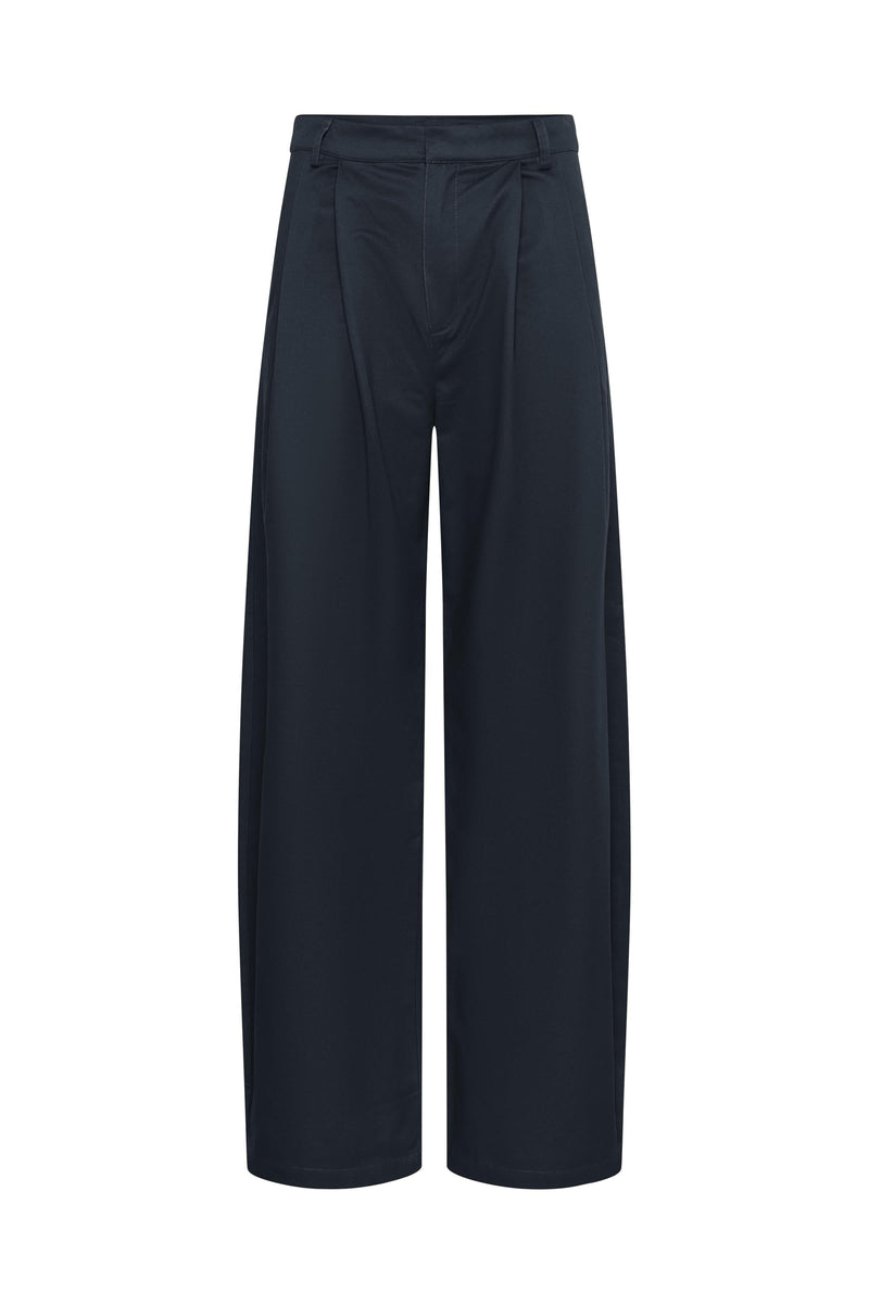 My Essential Wardrobe - Bukser - Dark Sapphire Blue - Gisva
