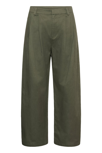 My Essential Wardrobe - Bukser - Olive Night - Gisva
