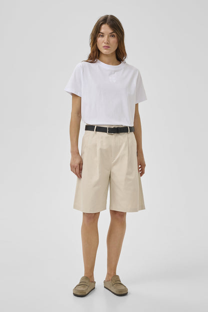 My Essential Wardrobe - Shorts - Oatmeal - Gisva