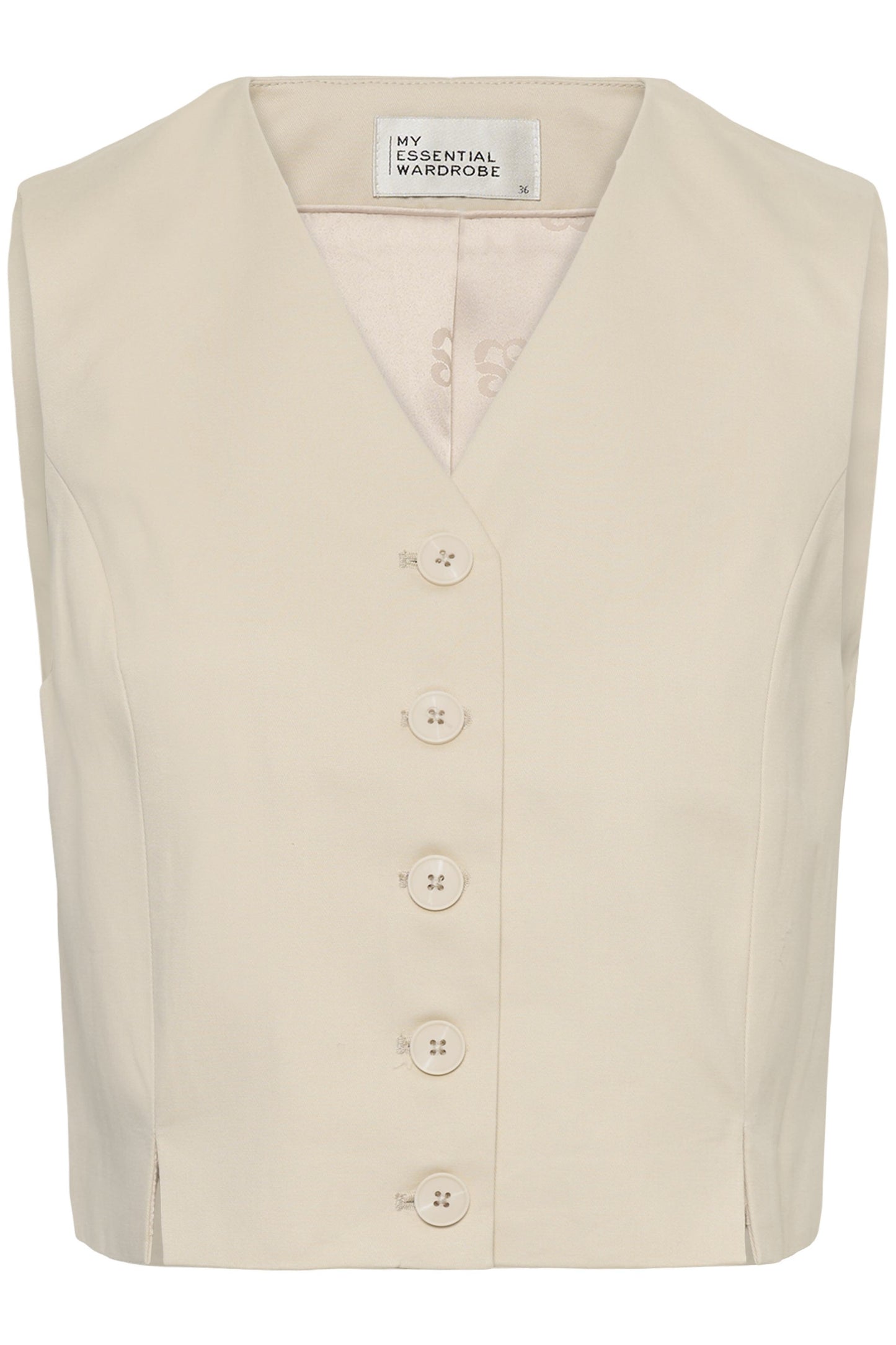 My Essential Wardrobe - Vest - Oatmeal - Gisva