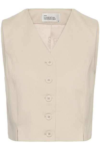 My Essential Wardrobe - Vest - Oatmeal - Gisva