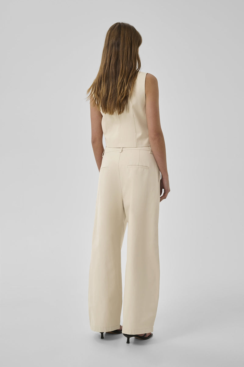 My Essential Wardrobe - Vest - Oatmeal - Gisva