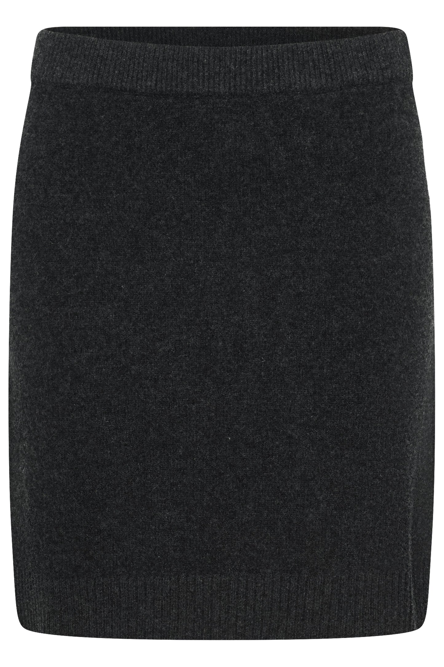 My Essential Wardrobe - Nederdel - Dark Grey Melange - Tracy