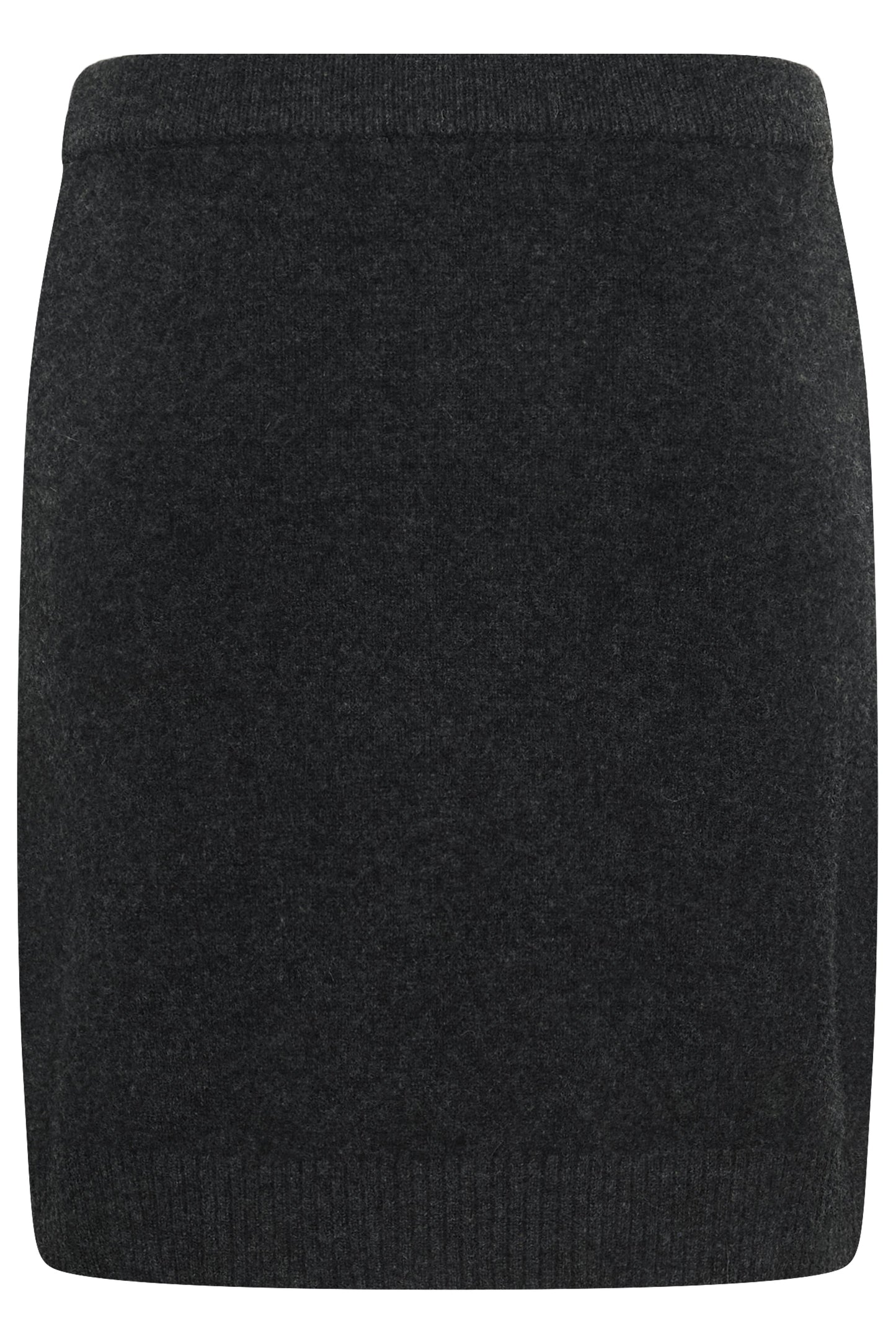 My Essential Wardrobe - Nederdel - Dark Grey Melange - Tracy