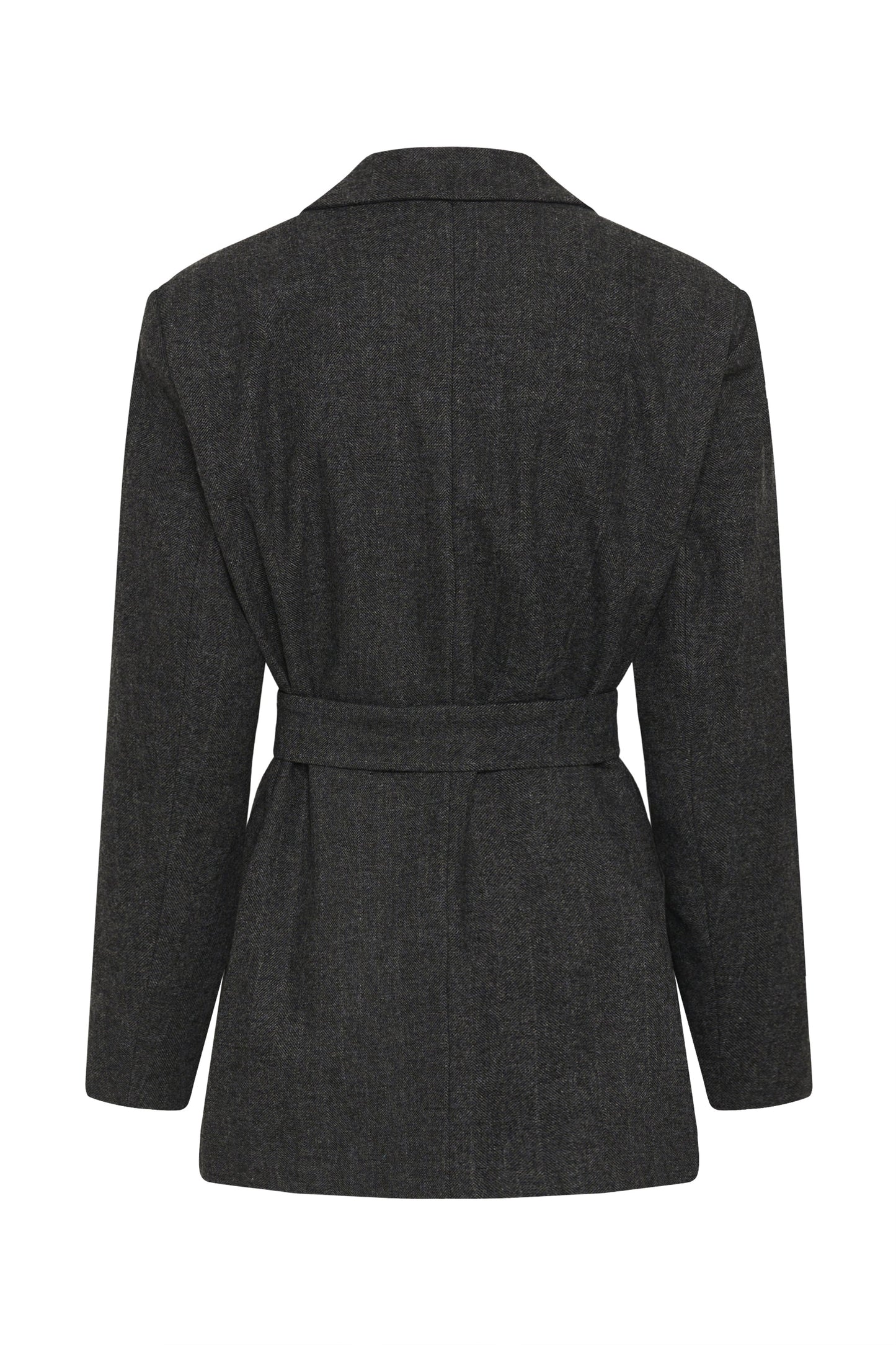 My Essential Wardrobe - Blazer - Dark Grey Melange - Layla