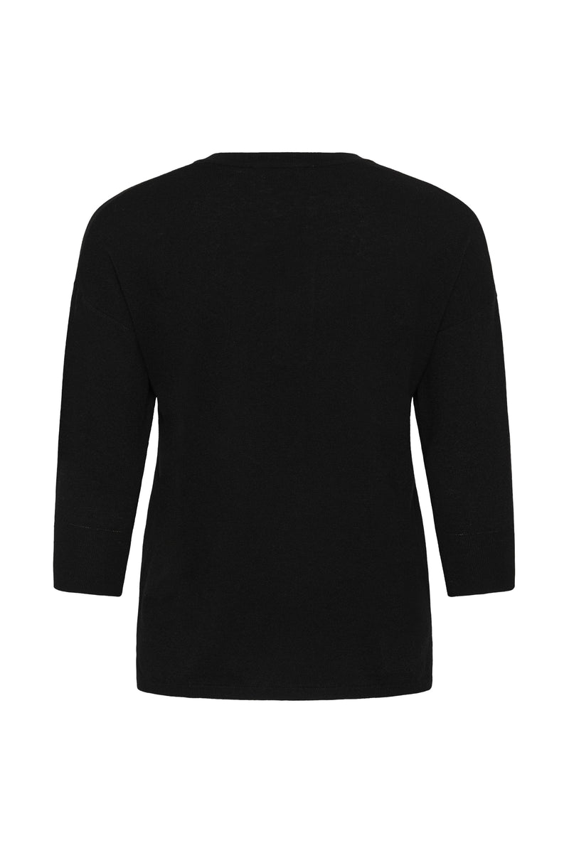 My Essential Wardrobe - Pullover - Black - Kir
