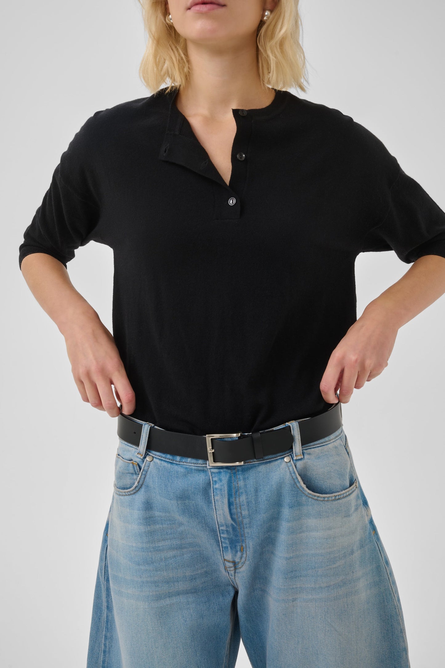 My Essential Wardrobe - Pullover - Black - Kir