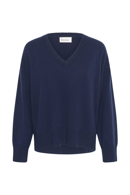 My Essential Wardrobe - Pullover - Dark Sapphire Blue - Jola