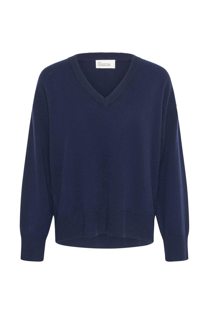 My Essential Wardrobe - Pullover - Dark Sapphire Blue - Jola