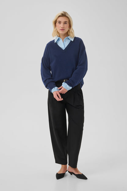 My Essential Wardrobe - Pullover - Dark Sapphire Blue - Jola