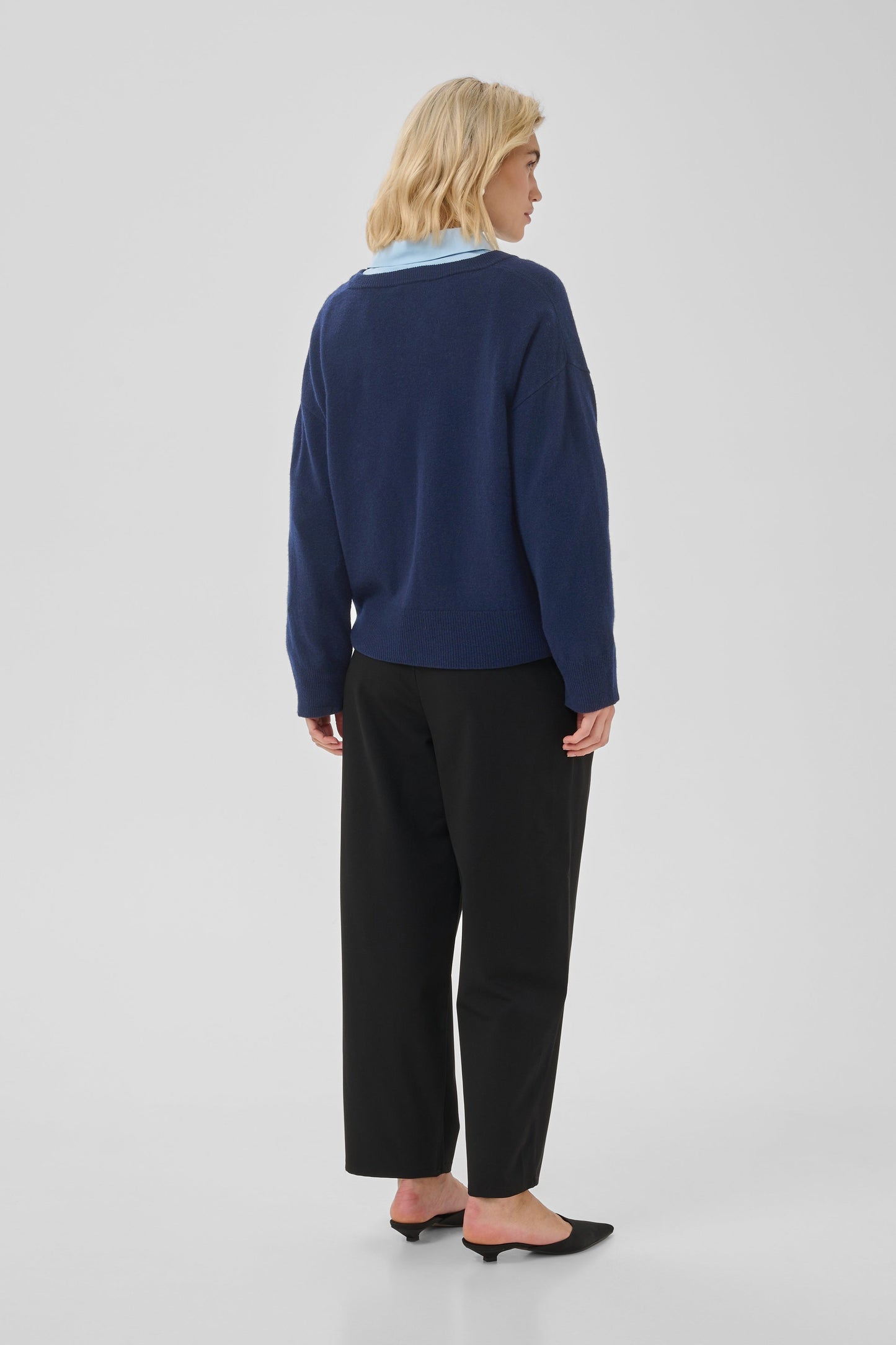 My Essential Wardrobe - Pullover - Dark Sapphire Blue - Jola