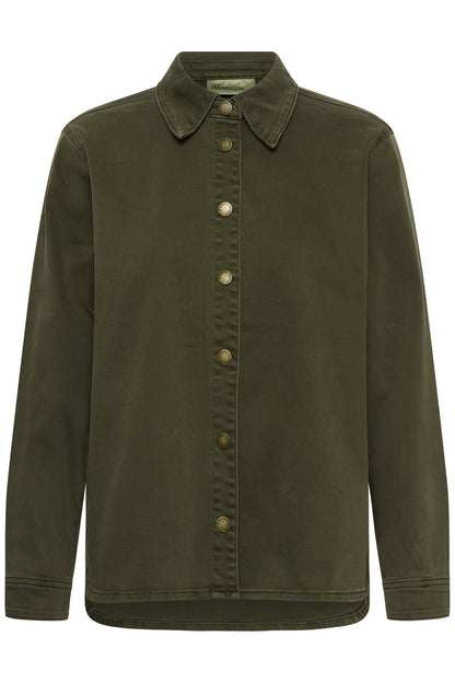 My Essential Wardrobe - Skjorte -  Olive Night - Linn Sofia 149