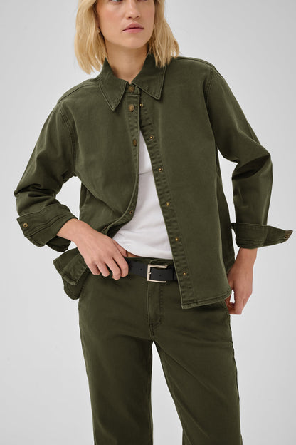 My Essential Wardrobe - Skjorte -  Olive Night - Linn Sofia 149