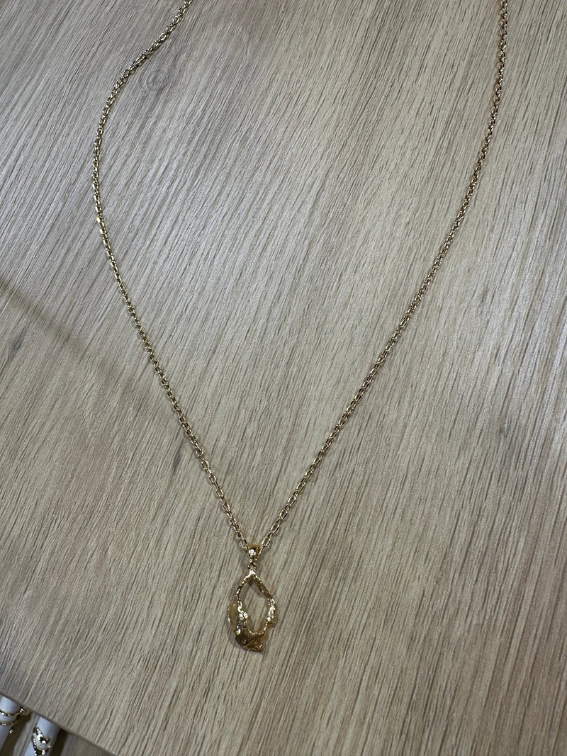 Andcopenhagen Jewelry - Halskæde - 18 karat guldbelagt messing - Mina