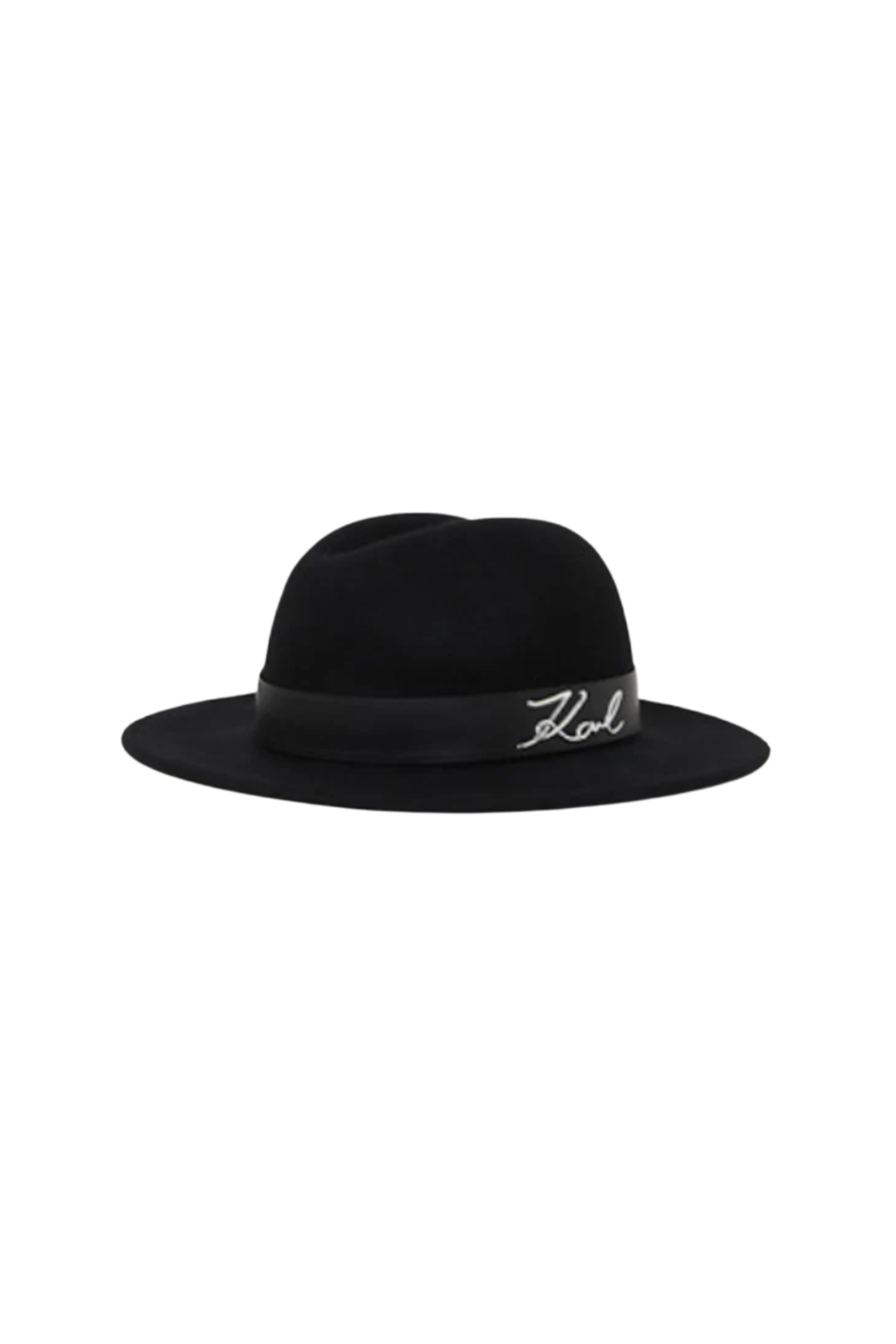 Karl Lagerfeld - Hat - Sort - Signature fedora